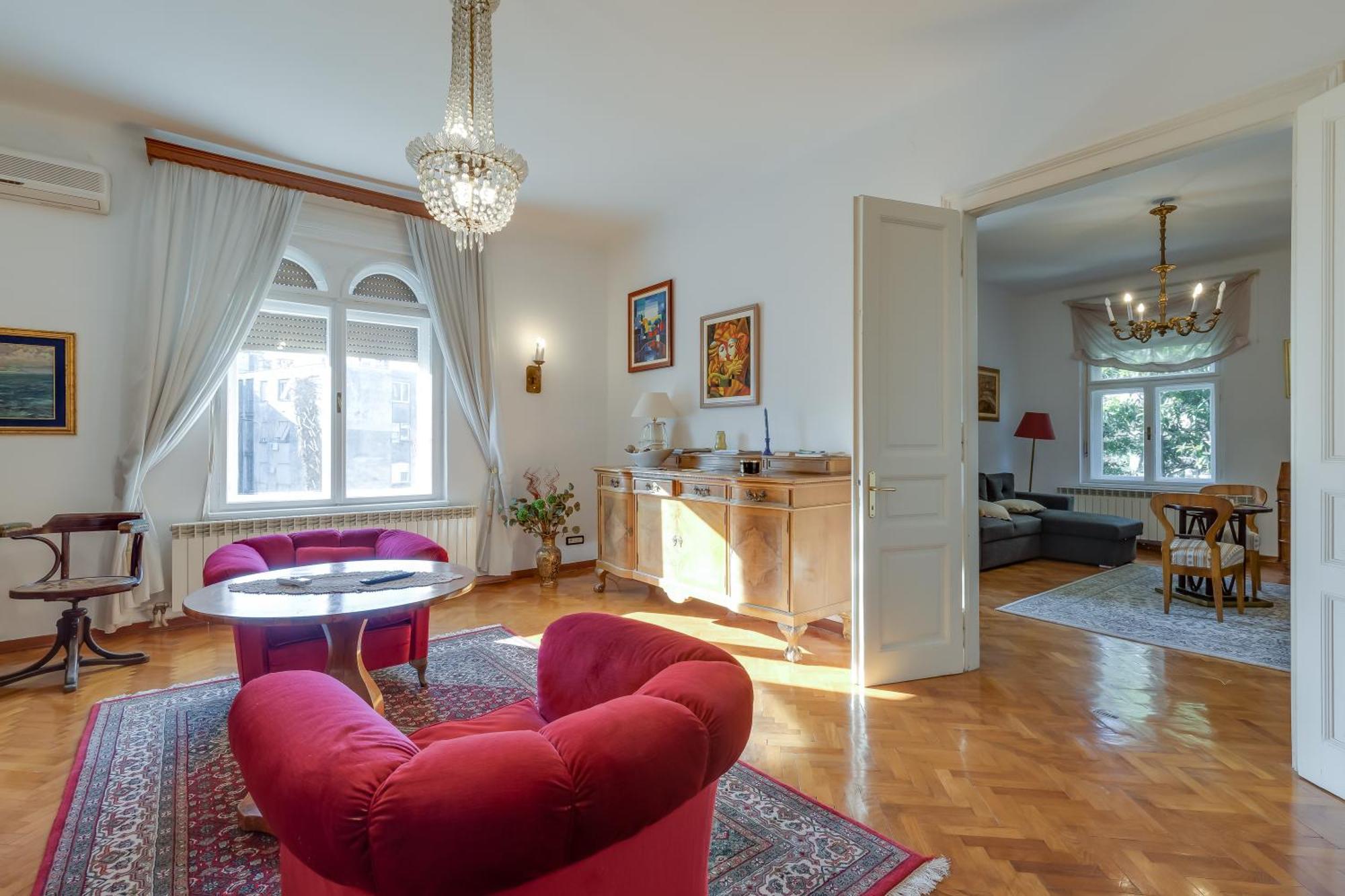 City Apartment With Garden - Happy Rentals Rijeka Dış mekan fotoğraf