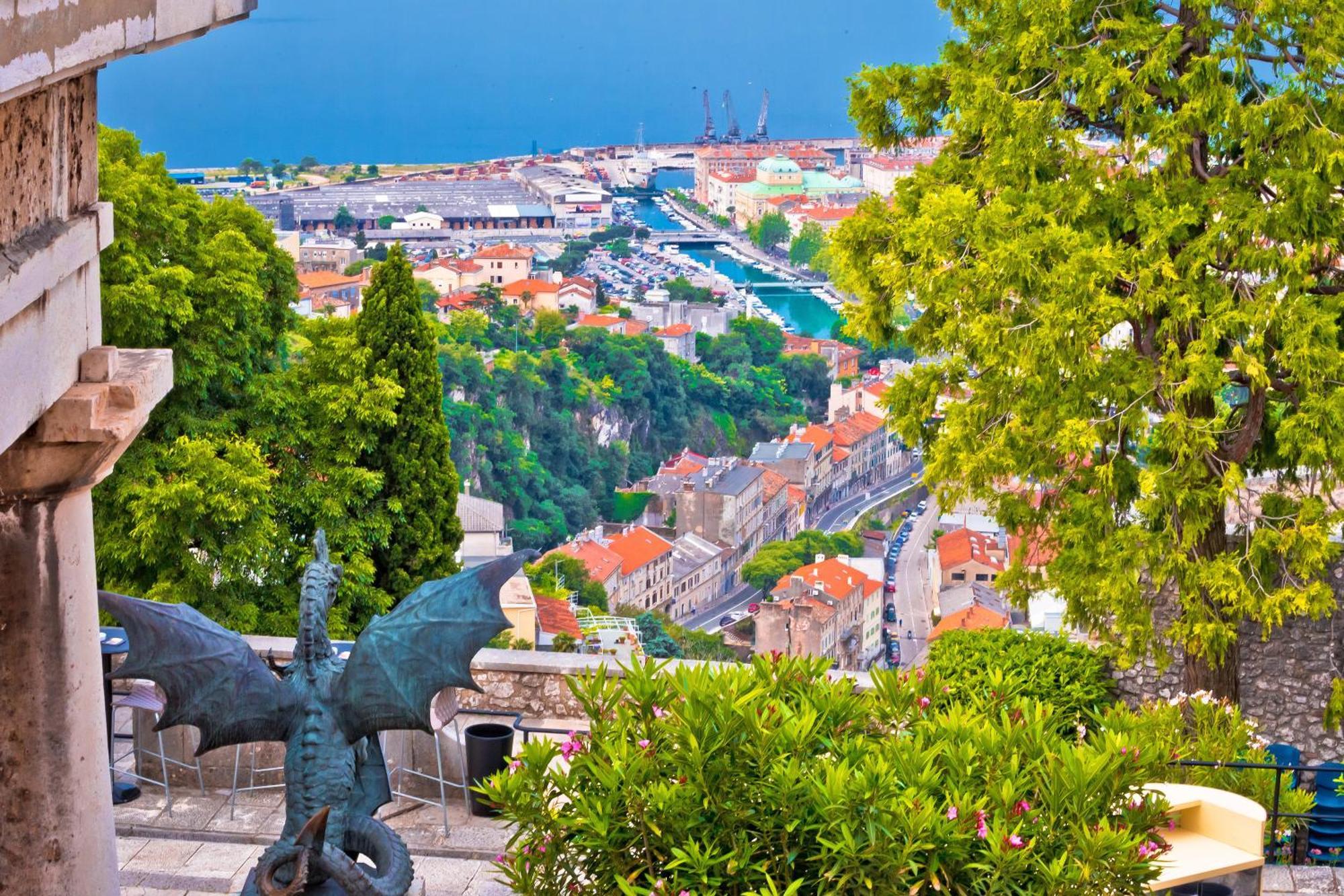 City Apartment With Garden - Happy Rentals Rijeka Dış mekan fotoğraf